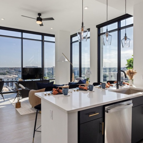 Generous living spaces with beautiful natural lighting open and well lit living area